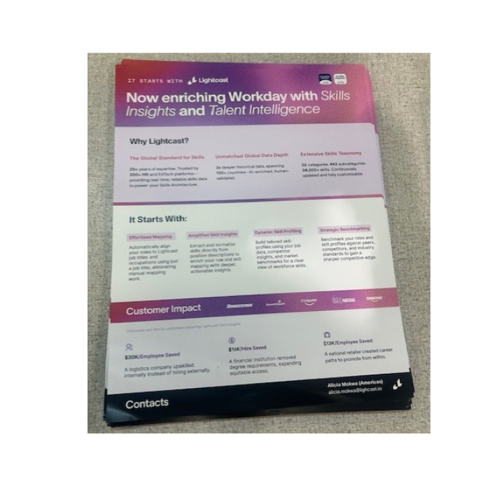 Flyer - Now Enriching Workday