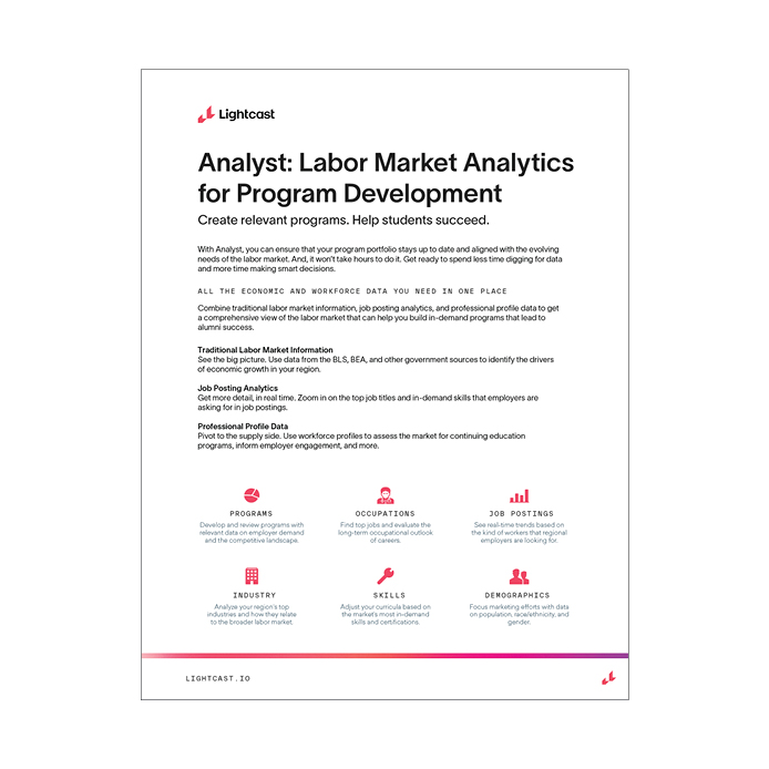 Flyer - Analyst Factsheet