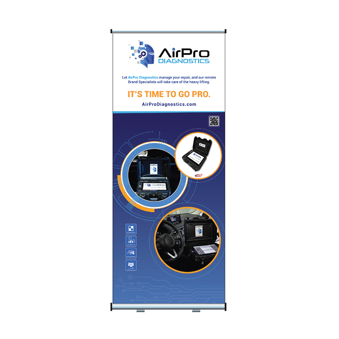New Logo APD Retractable Banner