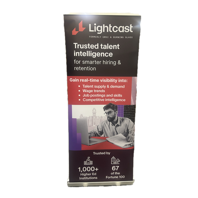 Retractable Banner - Trusted Intelligence