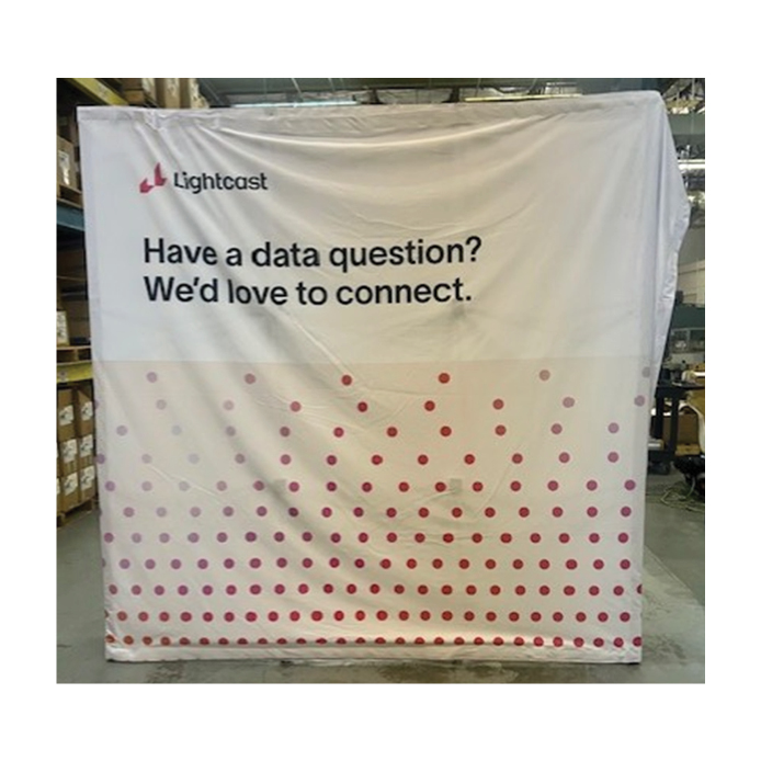 Broken Frame with Graphic