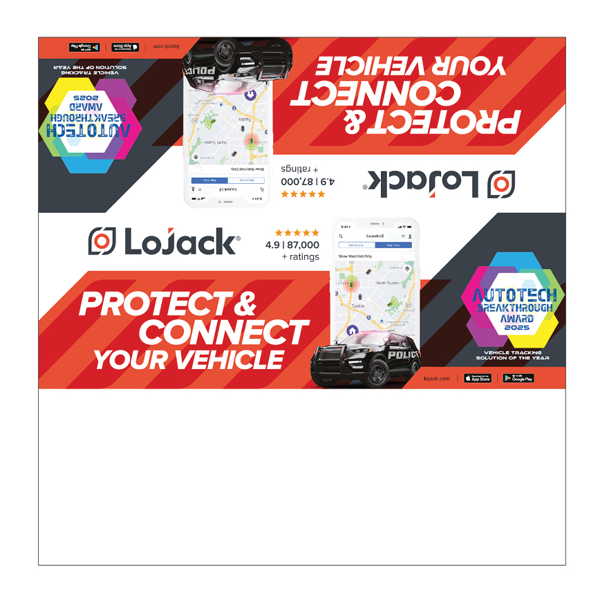 LoJack Car Topper