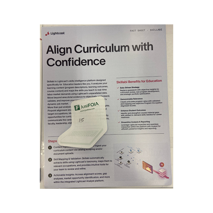 Flyer - Align Curriculum