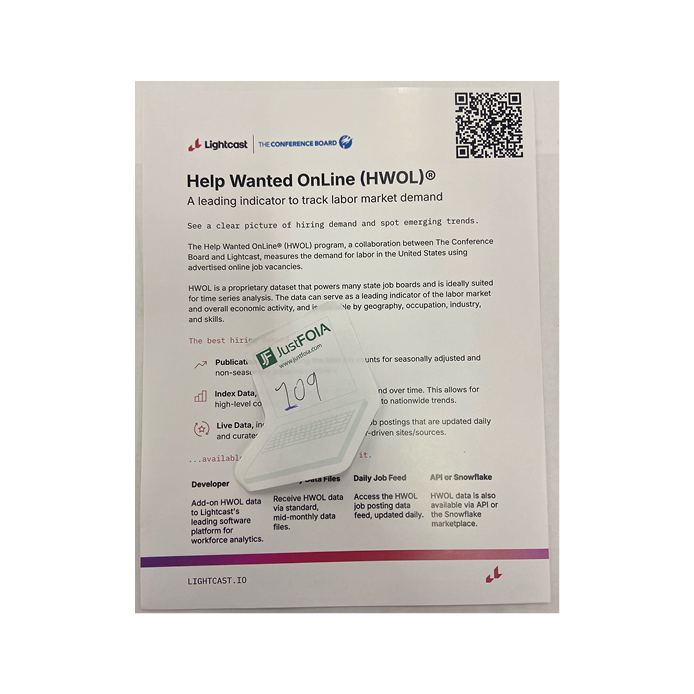 Flyer - Help Wanted Online