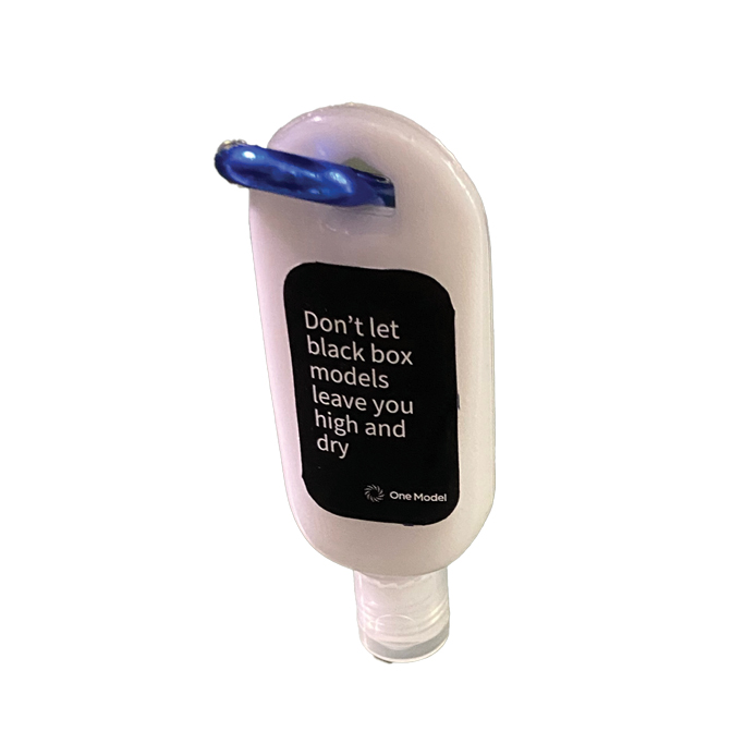 Unscented Lotion Keychain