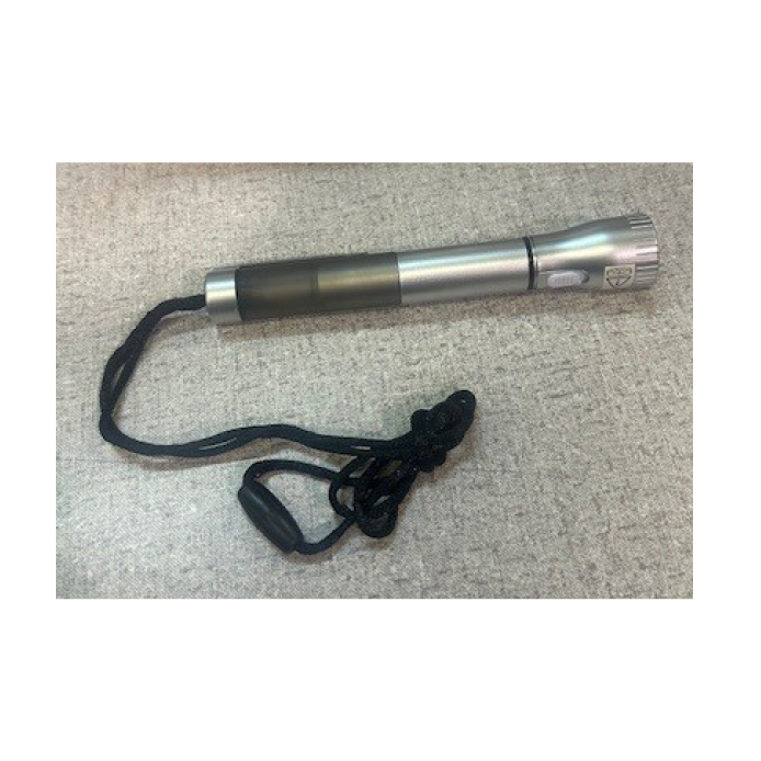 Silver Flashlight