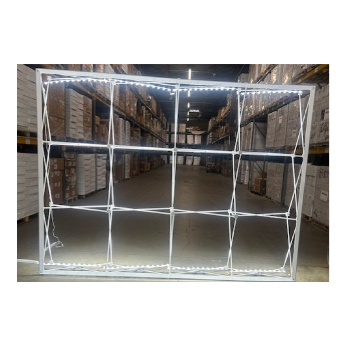 Frame only with lights height 7.5, long 9.9