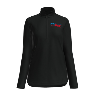 Port Authority Women's C-Free Double Knit 1/4 Zip