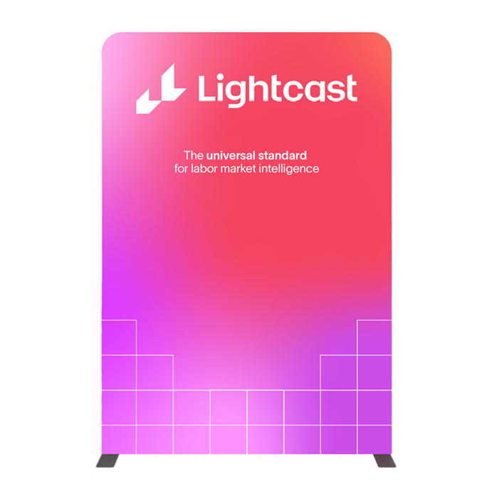 Tension Display Backwall - 5.5 ft.