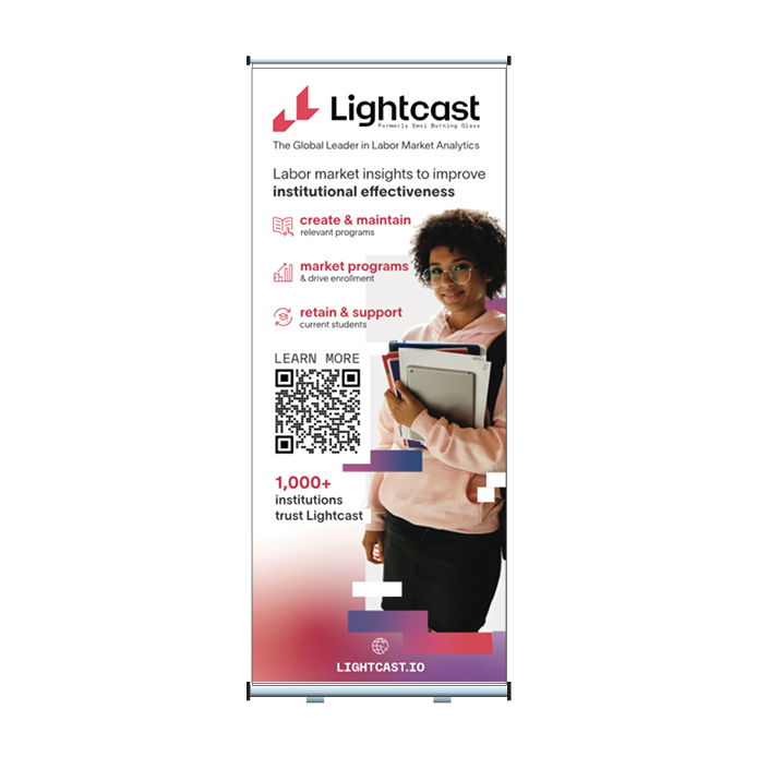 Retractable Banner - Black Female Model