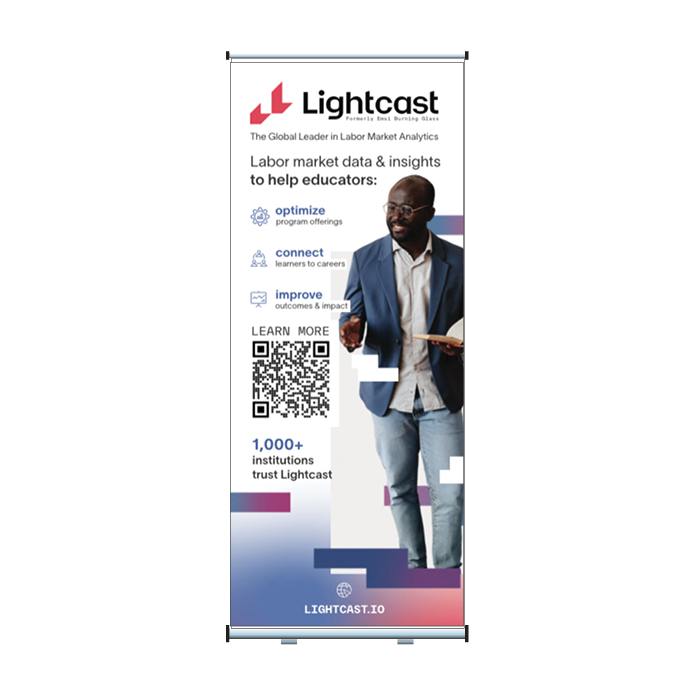 Retractable Banner - Black Male Model